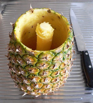 Pineapple cored