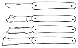 Budding knives