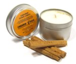 An authentic Ceylon Cinnamon candle made with Ceylon Cinnamon Bark Oils and Citrus essential oil