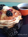 Blackberry-Banana Pancakes