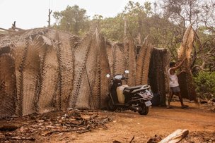 The family’s hub of feni -distilling activities