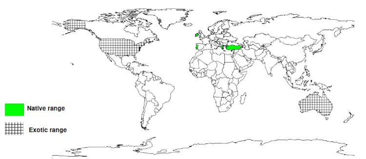 Documented Species Distribution