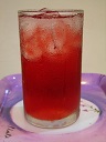 A refreshing roselle drink