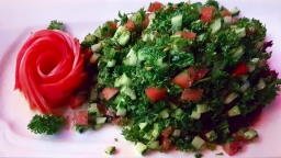 Parsley salad, Restaurant Persepolis, Beijingn