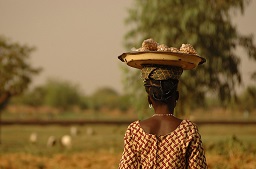 Peanuts seller in Ouagadougou