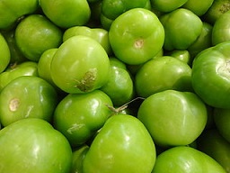 Tomatillo, miltomate, tomate verde, tomate de fresadilla, Physalis ixocarpa, solanáceas